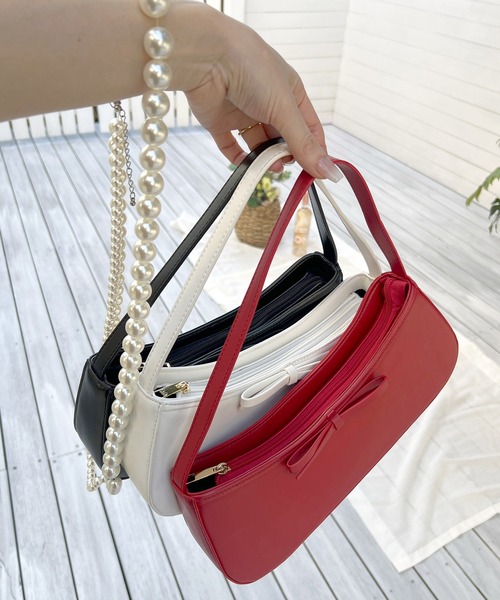 ROYAL PARTY（ロイヤルパーティー） ハンドバッグ リボンホーボーBAG 