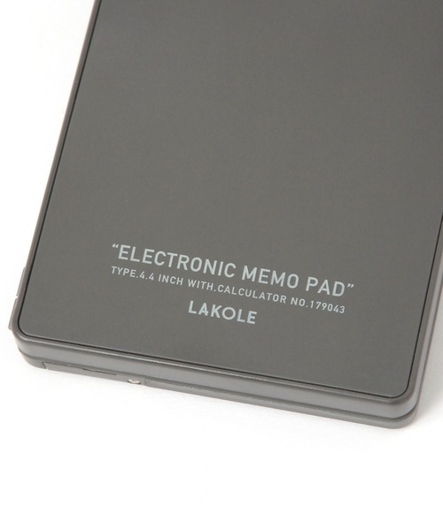 LAKOLE（ラコレ） 手帳 電卓付きメモパッド / 282651 : ZOZOTOWN Yahoo