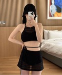 水着 体型カバー 「Y2Kガーリー」 大人可愛...の詳細画像2