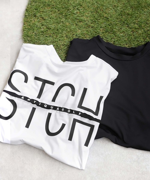antiqua（アンティカ） antiqua tシャツ 半袖 「STCH」バックロゴ