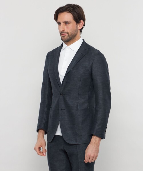ジャケット テーラードジャケット 「BREASY JACKET」「2025春夏モデル」LENO CLOTH セットアップジャケット メンズの画像