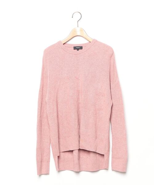 theory（セオリー） 」 長袖ニット S ピンク レディース : ZOZOTOWN