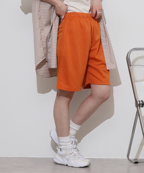 FUNALIVE スウェットパンツ ジャージ Neon color Leopard shorts