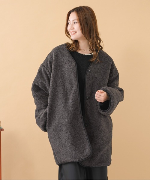 「KATHARINE ROSS」 「PalmRiche」コート MEDIUM ベージュ レディース_画像2