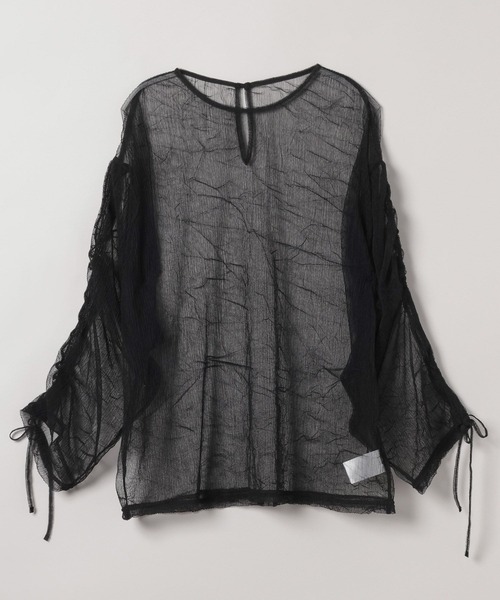 JEANASIS tシャツ プリーツワッシャーシアープルオーバー/494479
