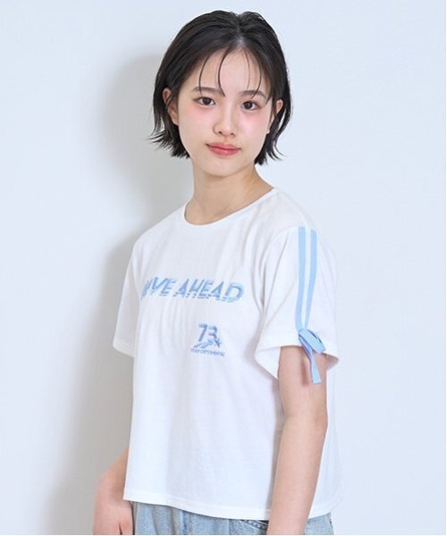 LOVETOXIC tシャツ 「LTXC」「吸水速乾/さらさら」袖リボンゲームT