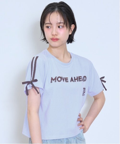 LOVETOXIC tシャツ 「LTXC」「吸水速乾/さらさら」袖リボンゲームT