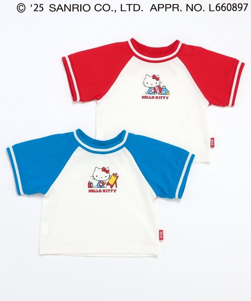 HelloKitty　ノースリーブシャツ　130 sanrio tシャツ 「ハローキティ」チビトップス キッズ 子供服