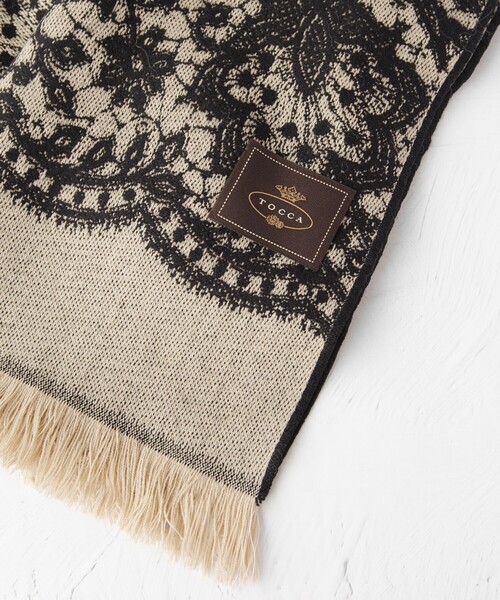 TOCCA（トッカ） マフラー ストール LACE JAQUARD STOLE ストール