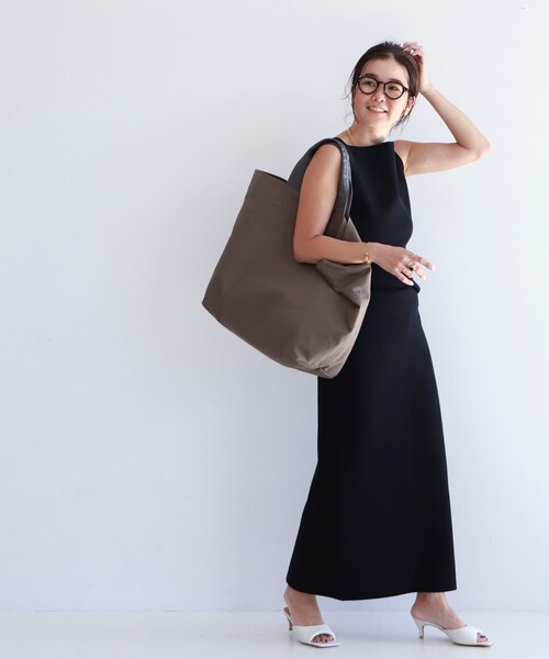 Demi-Luxe BEAMS ヘルシーニットキャミソール　ブラック ヘルシー ニット キャミソール .M（キャミソール）｜Demi-Luxe