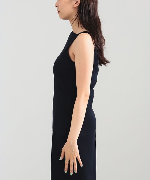 Demi-Luxe BEAMS / ニット キャミソール ブラック Demi-Luxe BEAMS キャミソール ヘルシー ニット .M : ZOZOTOWN