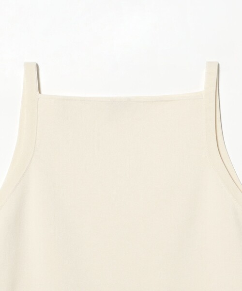 Demi-LuxeBEAMS ヘルシーニットキャミソール .M オフホワイト ヘルシー ニット キャミソール .M（キャミソール）｜Demi-Luxe