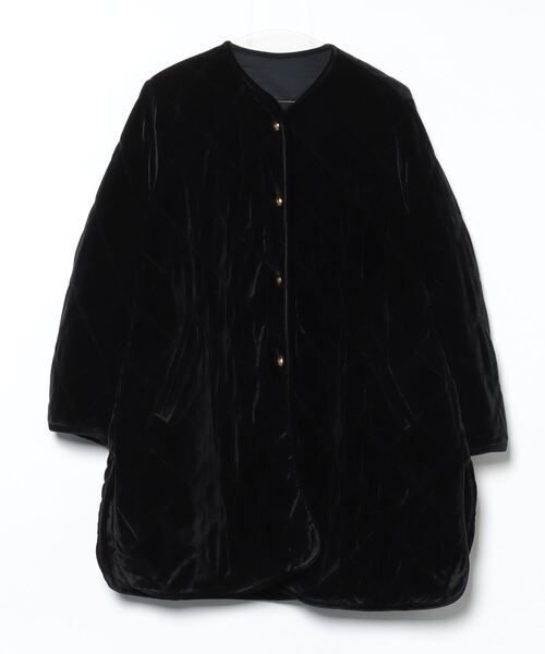 MADEMOISELLE ROPE' リバーウールマントコート MADEMOISELLE ROPE