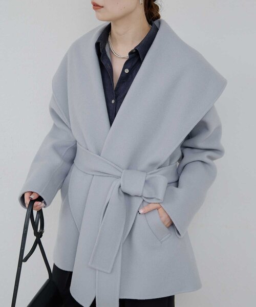 GALLARDAGALANTE コート アウター リバーショールコート