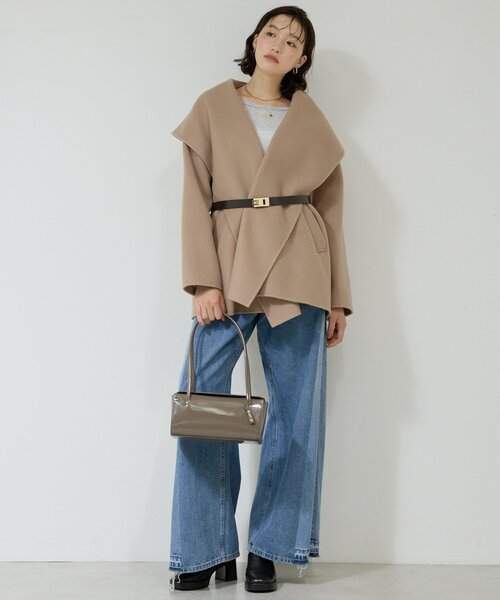 GALLARDAGALANTE コート アウター リバーショールコート
