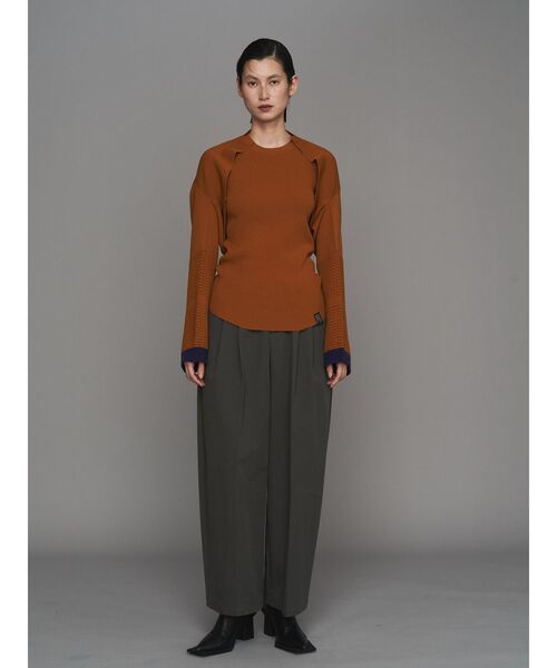 UN3D.（アンスリード） パンツ CENTER PRESS COCOON PT / センター