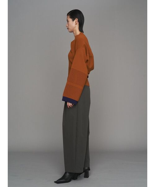 UN3D.（アンスリード） パンツ CENTER PRESS COCOON PT / センター