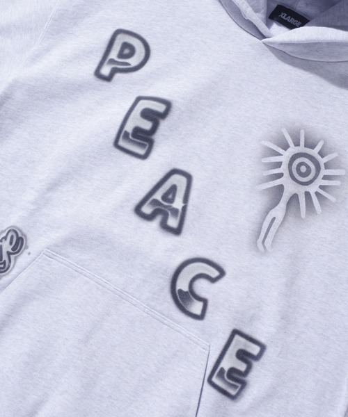 XLARGE（エクストラ ラージ） パーカー AIRBRUSH PULLOVER HOODED