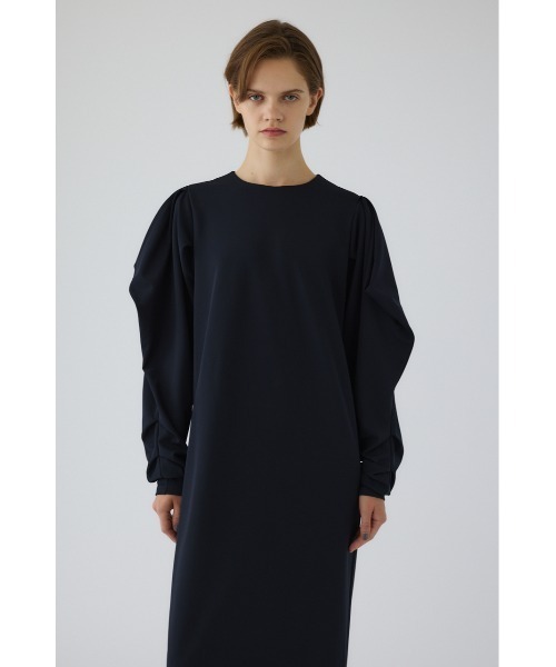 RIM.ARK パーティードレス ワンピース Drape sleeve cut dress