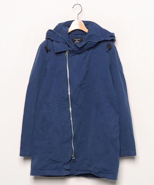 CABANE de ZUCCa（カバンドズッカ） ステンカラーコート M size ブルー
