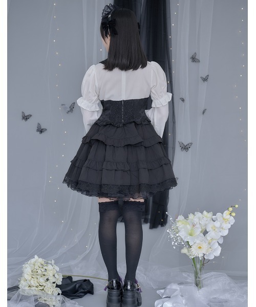 ililil イルイルイル クラロリ地雷ちゃんの微睡ドールワンピ ロリータ ililil ワンピース 「ililil/イルイルイル」「クラロリ地雷