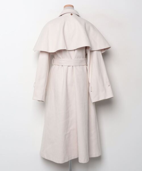「one after another NICE CLAUP」 コート LARGE アイボリー レディース_画像2