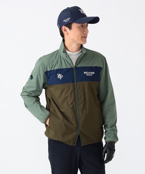 BEAMS GOLF ビームス ゴルフ ブルゾン ジャケット メンズ BEAMS GOLF PURPLE LABEL パッカブル 2WAY パデッドブルゾン