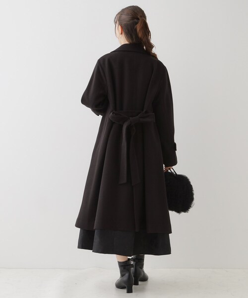 「couture brooch」 チェスターコート 42 ブラウン レディース_画像4