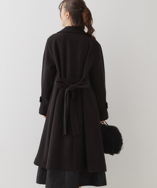 「couture brooch」 チェスターコート 42 ブラウン レディース_画像7