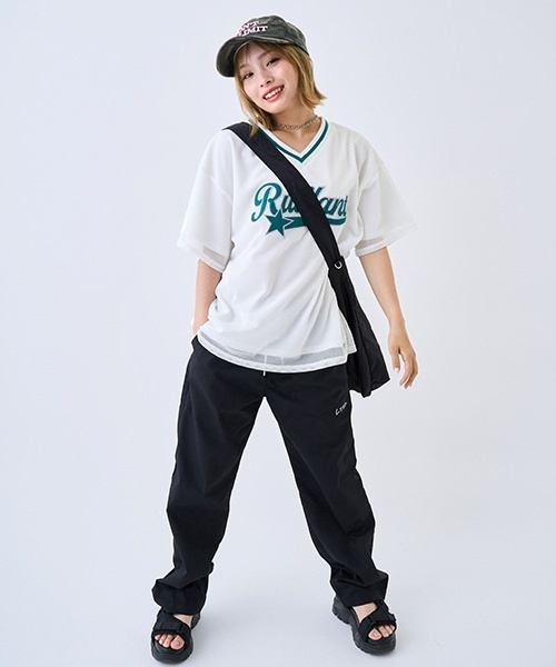 小物 rilxoi3__ LOVETOXIC パンツ エアリーラクチンパンツ キッズ 子供服 女の子