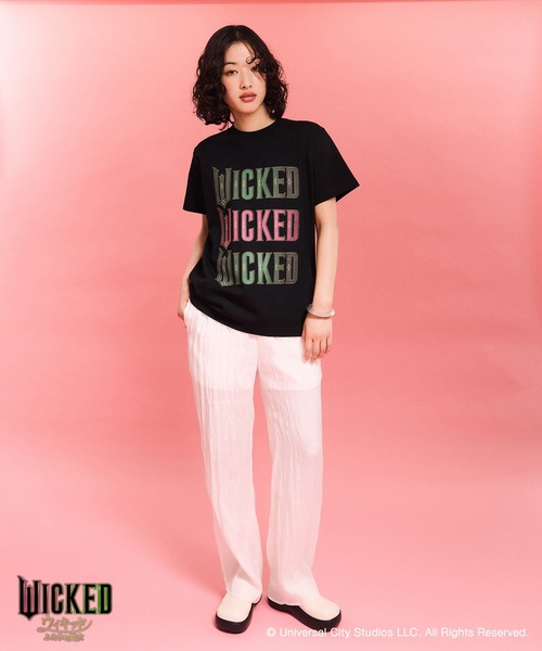 「ADAM ET ROPE'」 半袖Tシャツ M ホワイト系その他 レディース