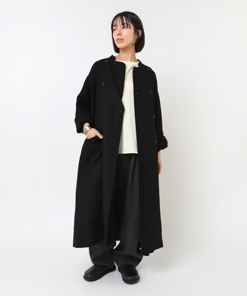 RNA-N（アールエヌエーエヌ） ステンカラーコート コート C0786 リネン