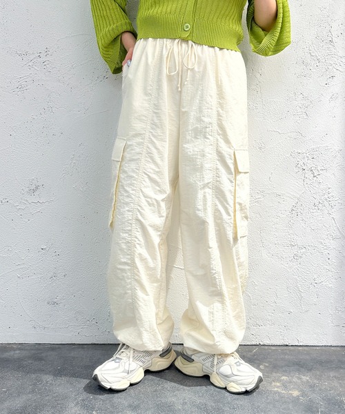 「apres jour mignon」 カーゴパンツ SMALL アイボリー レディース