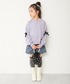 トレーナー ときめきリボンスリーブ ミニ裏毛 スウェット トレーナー キッズ 子供服 女の子 関連画像5
