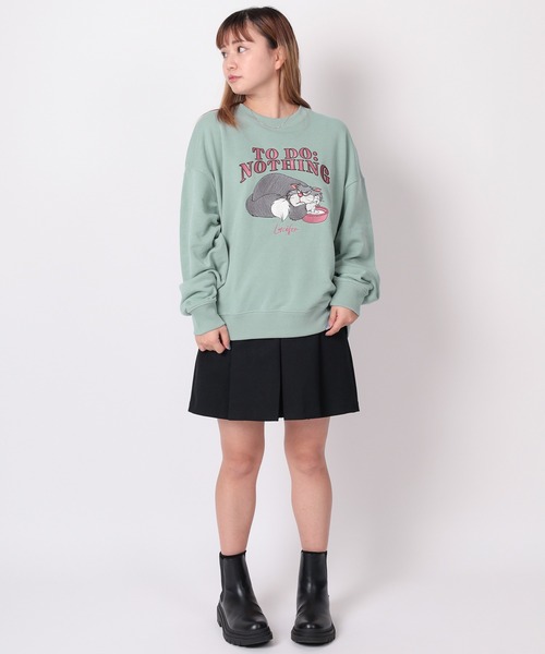 Disney トレーナー スウェット 「71」「Disney/ディズニー」ルシファー