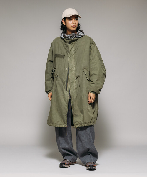 M65 LINER SET モッズコート FREAK'S STORE モッズコート コート フェード加工 M65 LINER SET