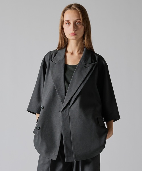 CLEL（クレイル） テーラードジャケット S グレー メンズ : ZOZOTOWN