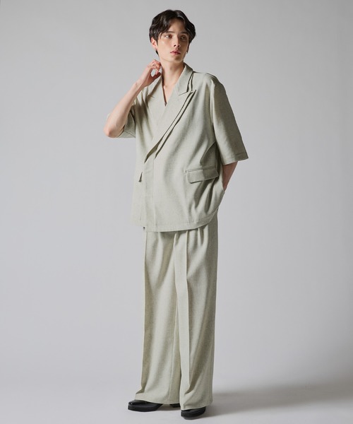 CLEL（クレイル） テーラードジャケット S グレー メンズ : ZOZOTOWN