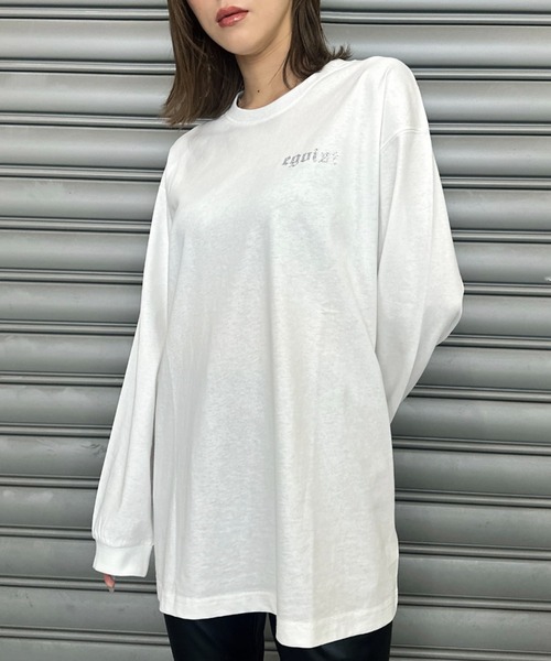 EGOIST（エゴイスト） tシャツ ラインストーンロゴユニセックスロンT