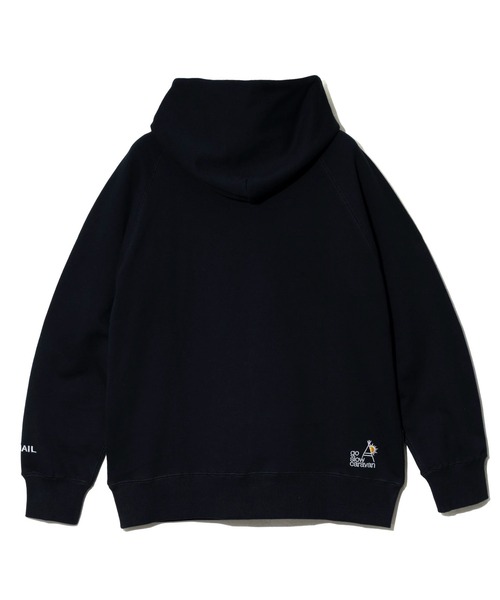 ✨希少✨　go slowcaravan NISSAN コラボパーカー　Mサイズ go slow caravan（ゴースローキャラバン） パーカー NISSAN×gsc 空紡糸