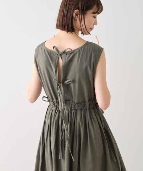 「CIAOPANIC TYPY」 ノースリーブワンピース ONE SIZE グリーン レディース_画像4