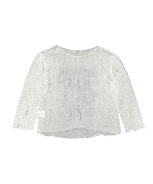 「XU」 「magenta studio」長袖ニット ONE SIZE アイボリー レディース_画像5