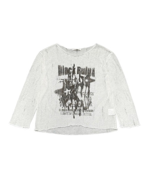 「XU」 「magenta studio」長袖ニット ONE SIZE アイボリー レディース_画像6