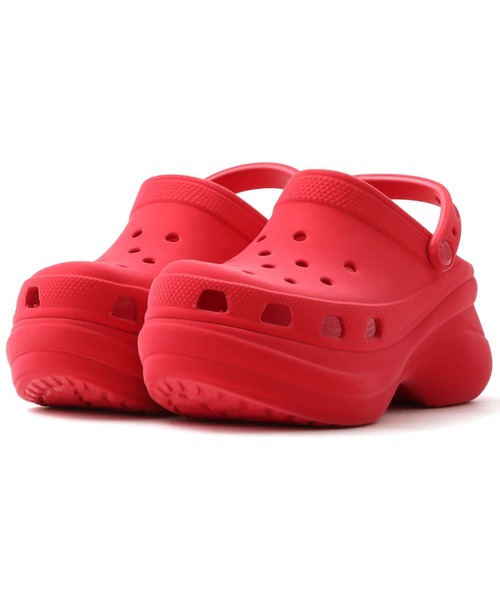 mellojoy3点セット crocs（クロックス） 厚底 サンダル crocs Bae Velvet Clog