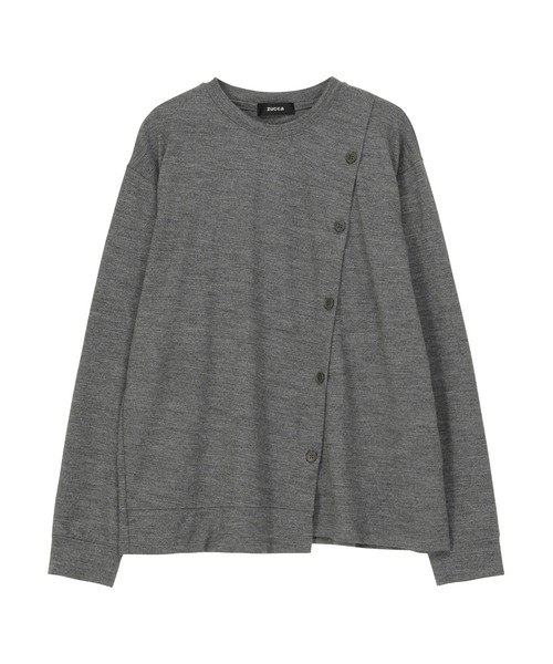 ズッカ　ニット　M ZUCCa（ズッカ） 長袖ニット M size オレンジ メンズ : ZOZOTOWN Yahoo