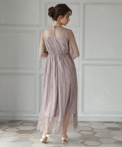 「Kana」 半袖ワンピース M グリーン系その他 レディース_画像5