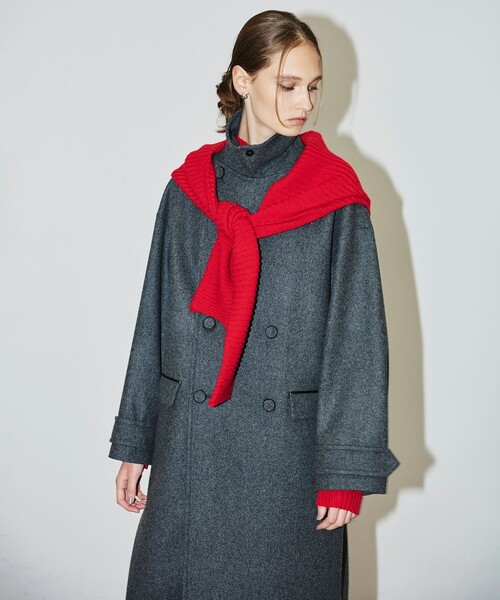 uncrave（アンクレイヴ） コート チェスターコート ライトメルトン