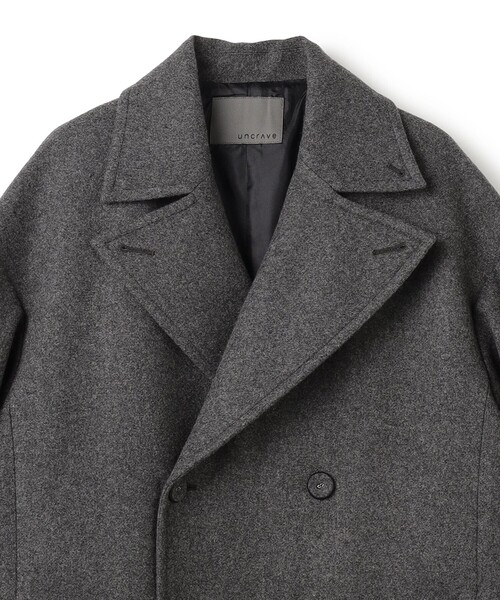 uncrave（アンクレイヴ） コート チェスターコート ライトメルトン