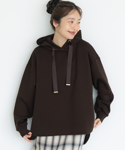 Heather（ヘザー） パーカー フリルZIPフーディ 599207 レディース