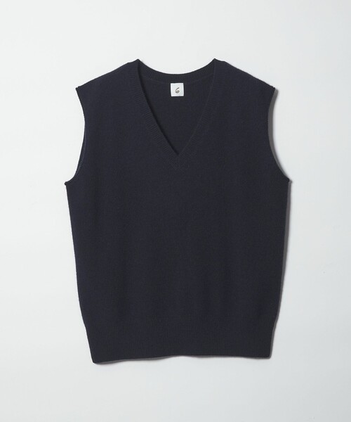 6 ベスト ジレ 「6(ROKU)」ウール アルパカ ベスト レディース